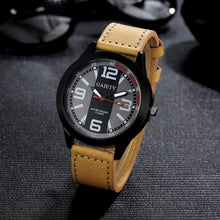 2017 Luxury Brand Watch Men Military Watches Men's Quartz-watch PU Leather Hour Clock Male Wrist Watch Relogio Masculino #53