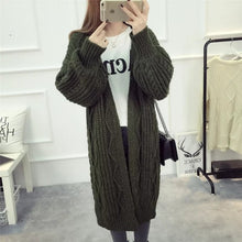 H.SA 2017 Women Long Cardigans and Poncho Latern Sleeve Open Stitch Knit Sweater Cardigans V neck Oversized Cardigan Jacket Coat