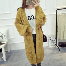 H.SA 2017 Women Long Cardigans and Poncho Latern Sleeve Open Stitch Knit Sweater Cardigans V neck Oversized Cardigan Jacket Coat