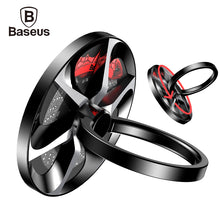 Baseus Hand Spinner Finger Ring Holder Metal Fidget Finger Spinner Mobile Phone Holder Stand For iPhone 7 Samsung S8 Phone Ring