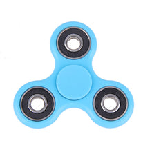 Hot Plastic Finger Fidget Spinner Pink for Autism ADHD Anti-stress Relief Focus Toys Tri-Spinner EDC Hand Spiner Spinners