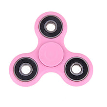 Hot Plastic Finger Fidget Spinner Pink for Autism ADHD Anti-stress Relief Focus Toys Tri-Spinner EDC Hand Spiner Spinners