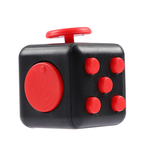 Plastic EDC Fidget Cube Dice Finger Reduce Stress Gadget  Keep Hand Busy Funny Desk Finger Toy Relieve Anti Stress Reducer Relax