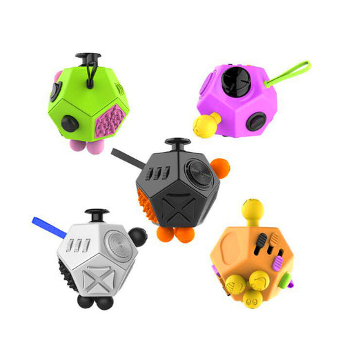 New Arrival Magic Fidget Dice Relieves Stress Toys Anti-Stress Autism ADHD Christmas Cube Gift Toys For Children Adult Friends