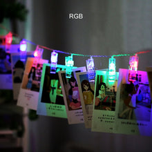ANBLUB 1.5M 2M 3M Photo Clip Holder LED String lights For Christmas New Year Party Wedding Home Decoration Fairy lights Battery