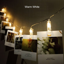 ANBLUB 1.5M 2M 3M Photo Clip Holder LED String lights For Christmas New Year Party Wedding Home Decoration Fairy lights Battery