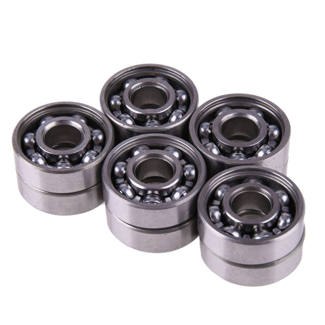 10pcs/5pcs Super Fast 608 7 steel Ball Bearing for Hand Spinner Fidget Finger Spinners Wheel 0.87x0.87x0.27in