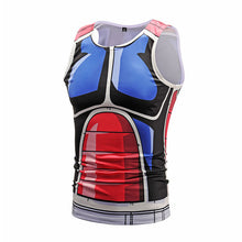 Dragon Ball Z Mens Summer Tank Tops Super Saiyan Goku Vegeta Frieza Master Roshi Bodybuilding Vest Fitness Breathable Jerseys