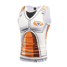 Dragon Ball Z Mens Summer Tank Tops Super Saiyan Goku Vegeta Frieza Master Roshi Bodybuilding Vest Fitness Breathable Jerseys
