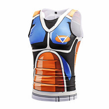 Dragon Ball Z Mens Summer Tank Tops Super Saiyan Goku Vegeta Frieza Master Roshi Bodybuilding Vest Fitness Breathable Jerseys